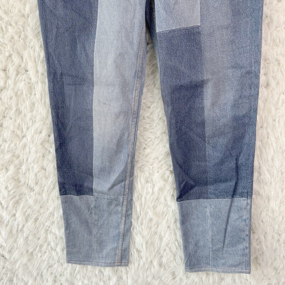 Rag & Bone Printed Patchwork Colorblock Denim Jea… - image 8